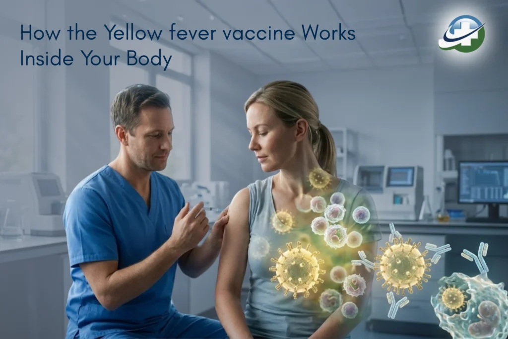 How the Yellow fever vaccine Works Inside Your Body