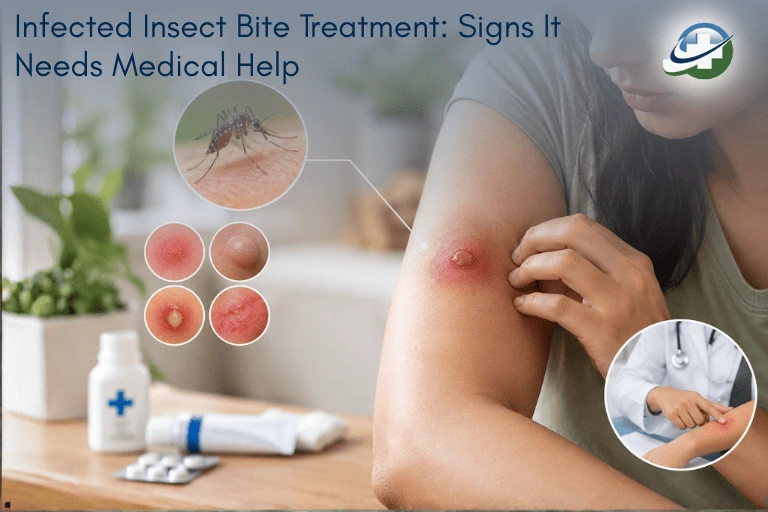 infected insect bite treatment